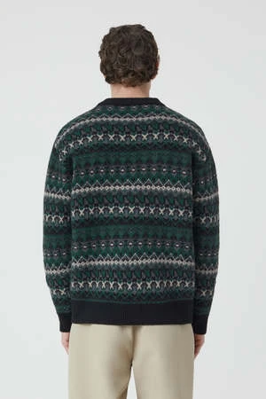 ClosedFair-Isle Jumper - Fern Green 4 ClosedFair-Isle Jumper - Fern Green - Image 2