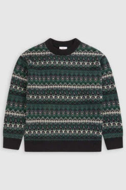 ClosedFair-Isle Jumper - Fern Green 13 ClosedFair-Isle Jumper - Fern Green -Garmentory Shop CLOSED Men s Fair Isle Jumper Fern Green 20231014021235 1