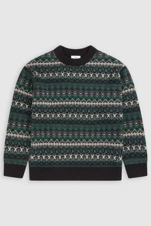 ClosedFair-Isle Jumper - Fern Green 8 ClosedFair-Isle Jumper - Fern Green - Image 6