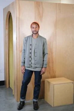 Dehen 1920Classic Cardigan - Sage