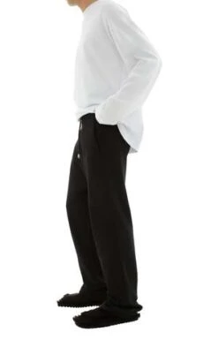 Dries Van NotenHamer Cotton Pants - Black