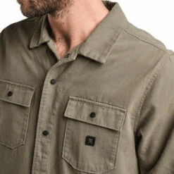 Roark RevivalHebrides Lightweight Jacket - Light Army -Garmentory Shop Hebrides Lightweight Jacket Light Army 20230227231803 1