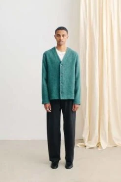 A Kind Of GuiseKura Cardigan - Frosted Mineral -Garmentory Shop Kura Cardigan Frosted Mineral 20230901131126