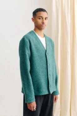 A Kind Of GuiseKura Cardigan - Frosted Mineral -Garmentory Shop Kura Cardigan Frosted Mineral 20230901131127