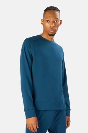 Blue&CreamMason Crewneck - Deep Ocean 4 Blue&CreamMason Crewneck - Deep Ocean - Image 2