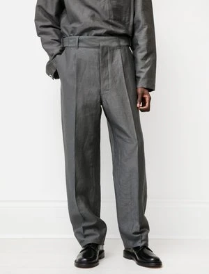 LemaireMilitary Chino Pants - Dark Stone 5 LemaireMilitary Chino Pants - Dark Stone - Image 3
