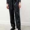 Frank LederMixed Wool Pants - Check Black -Garmentory Shop Mixed Wool Pants Check Black 20221017005237