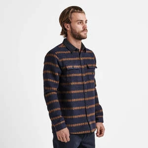 Roark RevivalNordsman Long Sleeve Flannel Shirt - Dark Navy 2 6 Roark RevivalNordsman Long Sleeve Flannel Shirt - Dark Navy 2 - Image 4