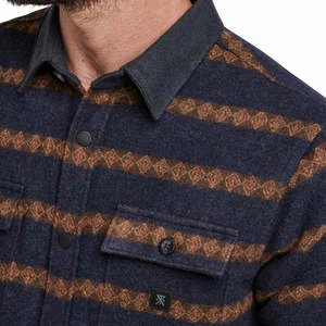 Roark RevivalNordsman Long Sleeve Flannel Shirt - Dark Navy 2 7 Roark RevivalNordsman Long Sleeve Flannel Shirt - Dark Navy 2 - Image 5