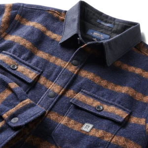 Roark RevivalNordsman Long Sleeve Flannel Shirt - Dark Navy 2 9 Roark RevivalNordsman Long Sleeve Flannel Shirt - Dark Navy 2 - Image 7