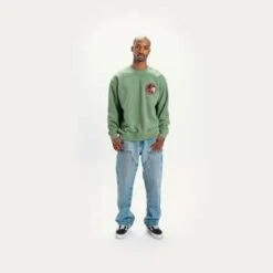 MARKETMarket Peeking Through Crewneck Sweatshirt - Eden -Garmentory Shop PEEKING THROUGH CREWNECK SWEATSHIRT 20230623192441 1