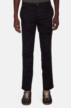 Jacob CohenRicky Brushed Stretch Trouser - Black