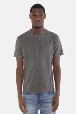 Blue&CreamSmooth Tee - Charcoal Heather