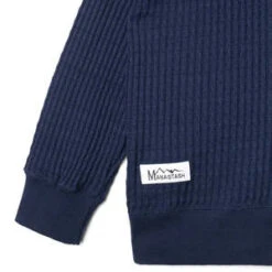 ManastashSnuggle Snug Thermal Cardigan - Navy -Garmentory Shop Snuggle Snug Thermal Cardigan Navy 20221122115457 1