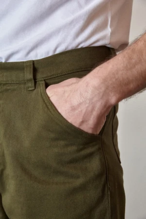 About Companionsolf Trousers - Eco Olive Denim 6 About Companionsolf Trousers - Eco Olive Denim - Image 4